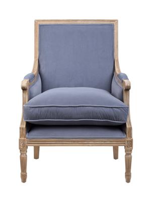 Кресло MAK interior Классические кресла Coolman sky grey арт. CH-811-S