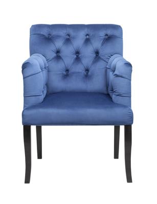 Кресло MAK interior Низкие кресла для дома Zander deep blue арт. YF-1841-B