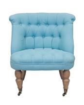 Кресло MAK interior Низкие кресла для дома Aviana blue арт. YF-1901-T