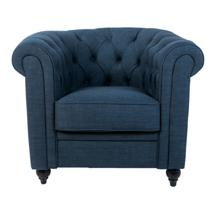 Кресло MAK interior Низкие кресла для дома Nala blue арт. DF-1830-B