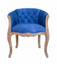 Кресло MAK interior Низкие кресла для дома Kandy blue арт. CH-939-1-BLUE