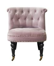 Кресло MAK interior Низкие кресла для дома Aviana pink velvet арт. 5KS24025-P