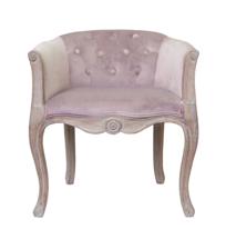 Кресло MAK interior Низкие кресла для дома Kandy pink velvet арт. 5KS24558-VV