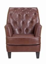 Кресло MAK interior Кожаные кресла Noff leather арт. 5KS24022-BRL
