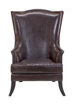 Кресло MAK interior Кожаные кресла Chester brown арт. KS-957-B