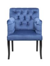 Кресло MAK interior Низкие кресла для дома Zander deep blue арт. YF-1841-B