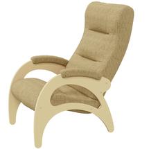 Кресло Мебелик Кресло для отдыха Модель 41 б/л Ткань мальта 03, каркас дуб шампань арт. 008376