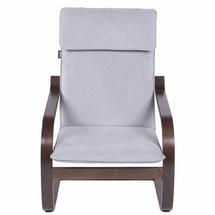 Кресло Мебелик Кресло Малави ткань Твист 16, каркас орех арт. 008387