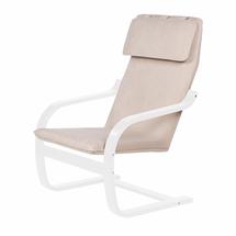 Кресло Мебелик Кресло Малави ткань Твист 02, каркас береза белая арт. 008412