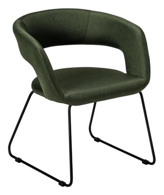 Кресло R-Home Кресло Hugs тёмно-зеленый/Линк арт. 41013134h_Dark_Green_черн