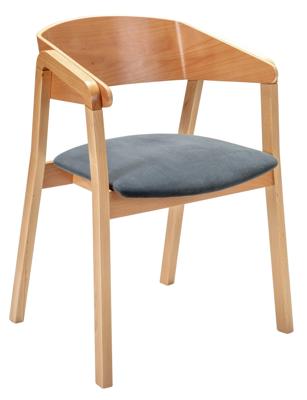 Кресло R-Home Кресло Dalia Grey/Натур арт. 400012311h_diaggrey_natur