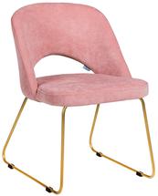 Кресло R-Home Кресло Lars Розов/ЛинкЗолот арт. 4101208h_РозовЗолот