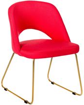 Кресло R-Home Кресло Lars Красн/ЛинкЗолот арт. 41012000Э_КраснЗолот