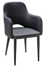 Кресло R-Home Кресло Ledger темно-серый/черный арт. 410124130h_Dark grey_черный