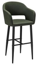 Кресло R-Home Кресло Бар.Oscar тёмно-зеленый/черный арт. 410218122h_Dark_Green_черн_БАР