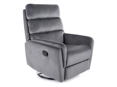 Кресло Signal Кресло Signal ARGOS Velvet раскладное (серый) арт. ARGOSVSZ