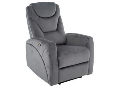 Кресло Signal Кресло Signal KRONOS Velvet Bluvel 14 раскладное (серый) арт. KRONOSVSZ