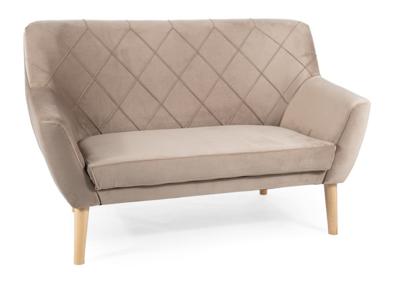 Кресло Signal Диван Signal KIER 2 VELVET (темно-бежевый/бук) арт. KIER2V40BU