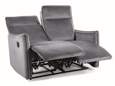 Кресло Signal Диван SIGNAL TRAVIS 2 Velvet Bluvel 14 раскладной (серый) арт. TRAVIS2VSZ