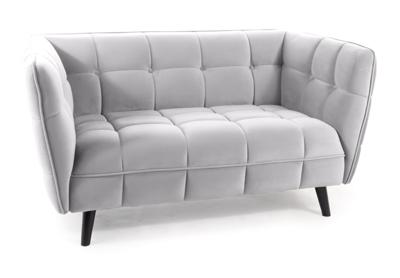 Кресло Signal Диван Signal CASTELLO 2 VELVET (светло-серый/венге) арт. CASTELLO2V03