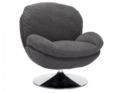 Кресло Signal Кресло SIGNAL BRIGITTE Brego 18 темно-серый/хром арт. BRIGITTEBRCSZ18