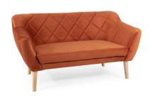 Кресло Signal Диван Signal KARO 2 VELVET (корица/бук) арт. KARO2V4215BU