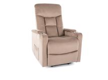 Кресло Signal Кресло Signal IKAR Velvet 40 раскладное (темно-бежевый) арт. IKARVCB