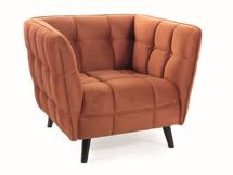 Кресло Signal Кресло Signal CASTELLO 1 VELVET (корица/венге) арт. CASTELLO1V4215