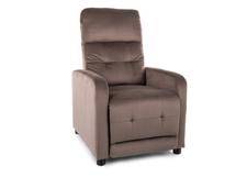 Кресло Signal Кресло Signal OTUS Velvet Bluvel 38 раскладное (капучино) арт. OTUSVCA