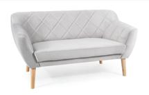 Кресло Signal Диван Signal KARO 2 VELVET (светло-серый/бук) арт. KARO2V03BU