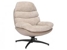 Кресло Signal Кресло SIGNAL GISELLE (бежевый/бежевый/черный мат) арт. GISELLEBE