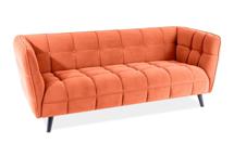 Кресло Signal Диван Signal CASTELLO 3 VELVET (корица/венге) арт. CASTELLO3V4215