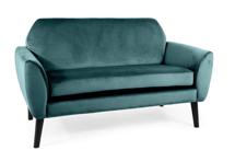 Кресло Signal Диван Signal MENA VELVET (зеленый/венге) арт. MENAVZW