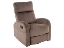 Кресло Signal Кресло Signal OLIMP Velvet Bluvel 38 раскладное (капучино) арт. OLIMPVCA