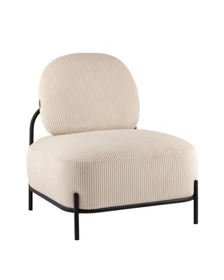 Кресло Stool Group Кресло Стоун велюр рельефный молочный арт. УТ000039986