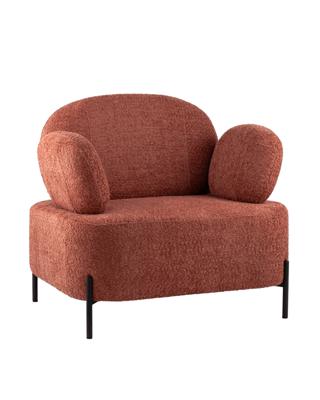 Кресло Stool Group Кресло Кэнди ткань букле коралловый арт. УТ000040025