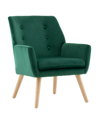 Кресло Stool Group Кресло Райт тёмно-зелёный арт. УТ000040113