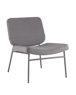 Кресло Stool Group Кресло Эбигейл велюр серый, каркас серый арт. УТ000041985