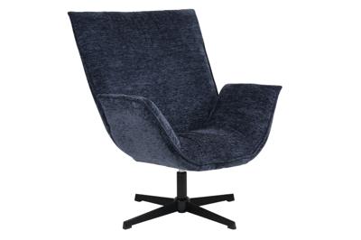 Кресло Stool Group Кресло Hyfel темно-синий шенилл арт. УТ000042293