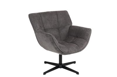 Кресло Stool Group Кресло Konfele темно-серый шенилл арт. УТ000042290