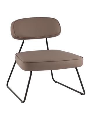 Кресло Stool Group Кресло Кэйт ткань экокожа коричневый арт. УТ000042640