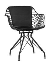 Кресло Stool Group Кресло Thomas черное с черной подушкой арт. УТ000004226