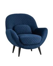 Кресло Stool Group Кресло Карл велюр тёмно-синий арт. УТ000036311