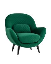 Кресло Stool Group Кресло Карл велюр тёмно-зелёный арт. УТ000036312