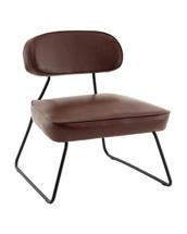 Кресло Stool Group Кресло Kate new ткань экокожа бордово-коричневый арт. УТ000041268