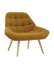 Кресло Stool Group Кресло Олби Квадро горчичный арт. УТ000040100