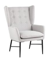 Кресло Stool Group Кресло Мэйден гусиная лапка серый арт. УТ000037093