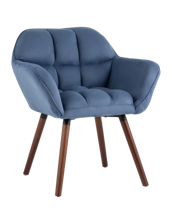 Кресло Stool Group Кресло Брайан глубокий синий NC арт. УТ000038902