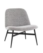 Кресло Stool Group Кресло лаунж Ease серый арт. УТ000038984