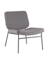 Кресло Stool Group Кресло Эбигейл велюр серый, каркас серый арт. УТ000041985